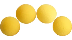 2 inch Regular Sponge Ball (Yellow) Pack of 4 from Magic