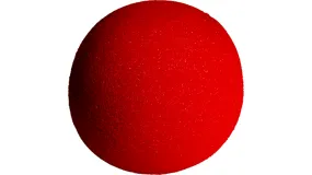 4 inch Super Soft Sponge Ball (Red) from Magic