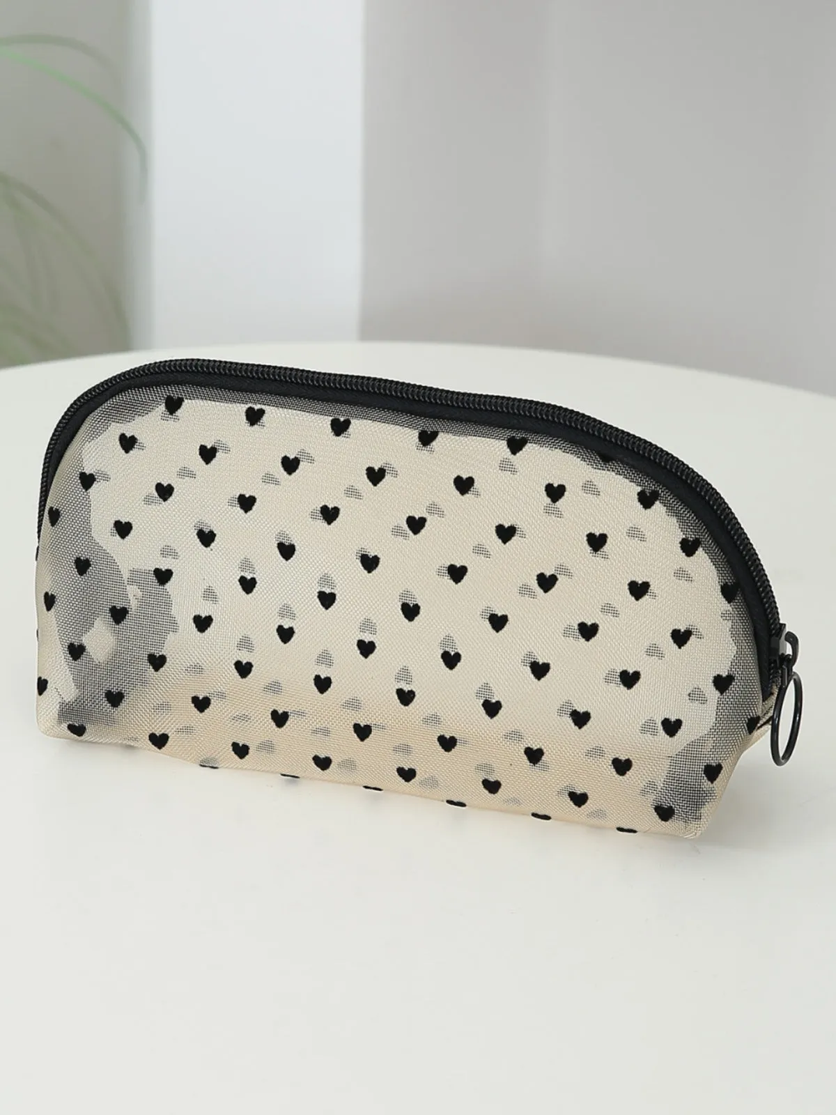 4- Piece Heart Polyester Storage Bag