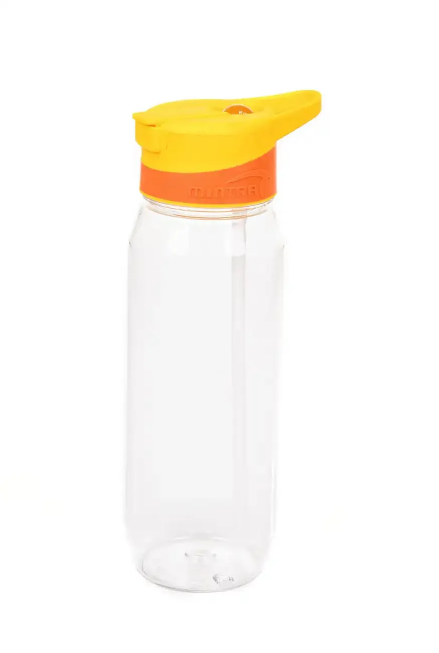 800 ml Transparent Water Bottle - with Straw