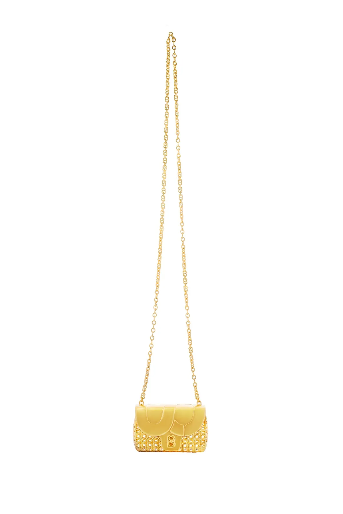 Aluna Metal Micro Bag - Antique Gold