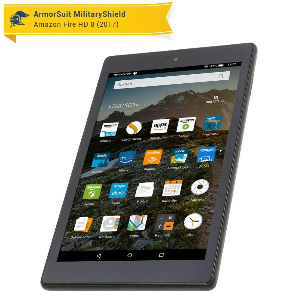 Amazon Fire HD 8 Screen Protector (7th Gen - 2017 Release) Screen Protector