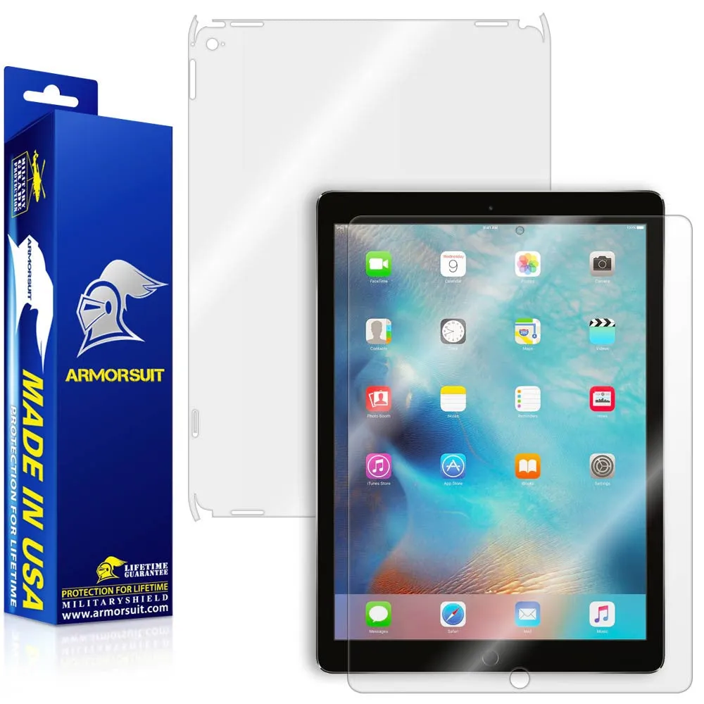 Apple iPad Pro 12.9" (WiFi   4G LTE) Screen Protector   Full Body Skin Protector