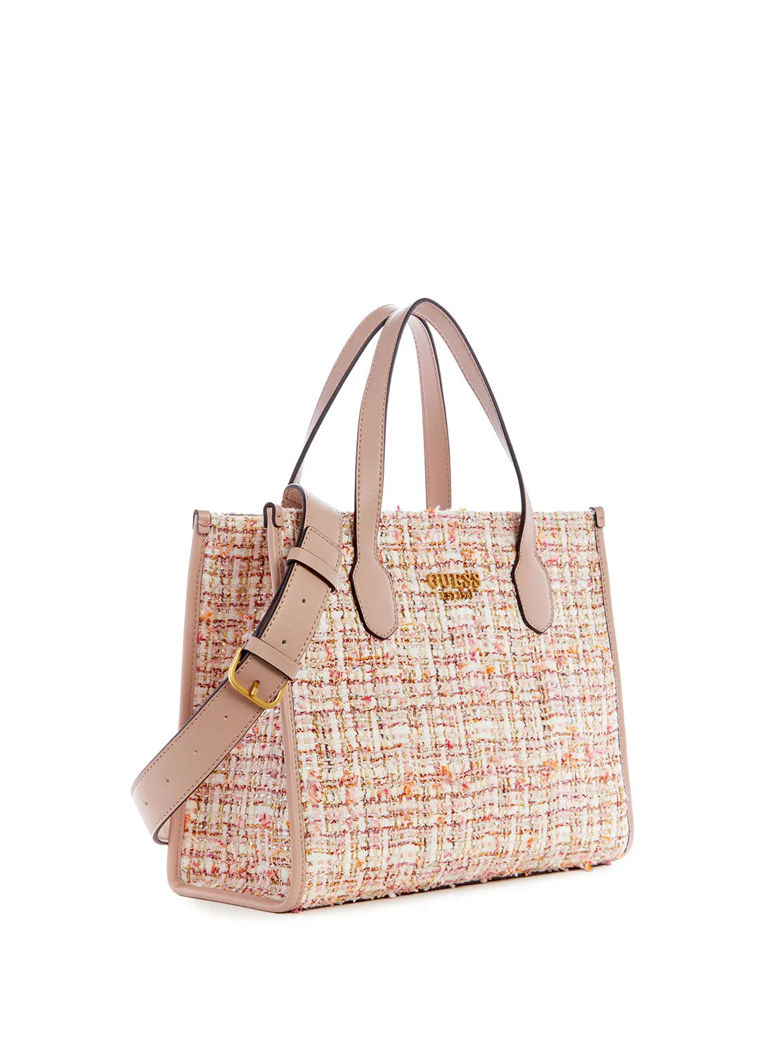 Ash Rose Tweed Silvana Tote Bag