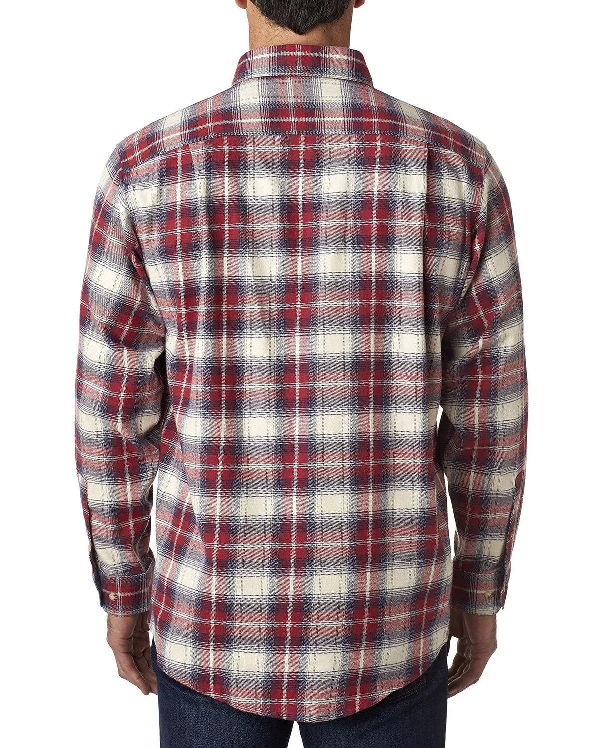 Backpacker BP7001 Men's Yarn-Dyed Flannel Shirt