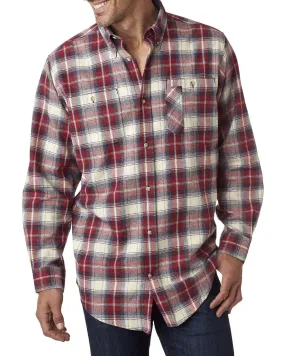 Backpacker BP7001 Men's Yarn-Dyed Flannel Shirt