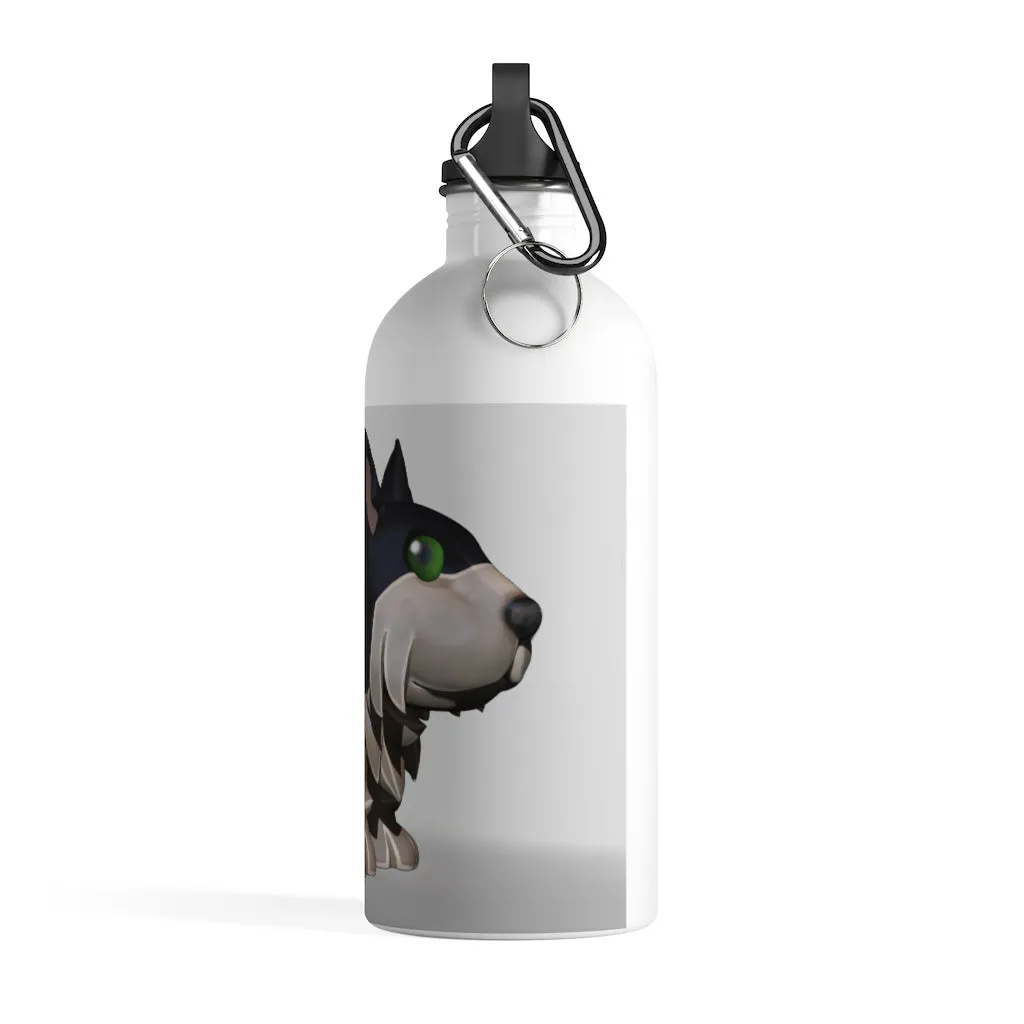 Black Dog Stainless Steel Water Bottle