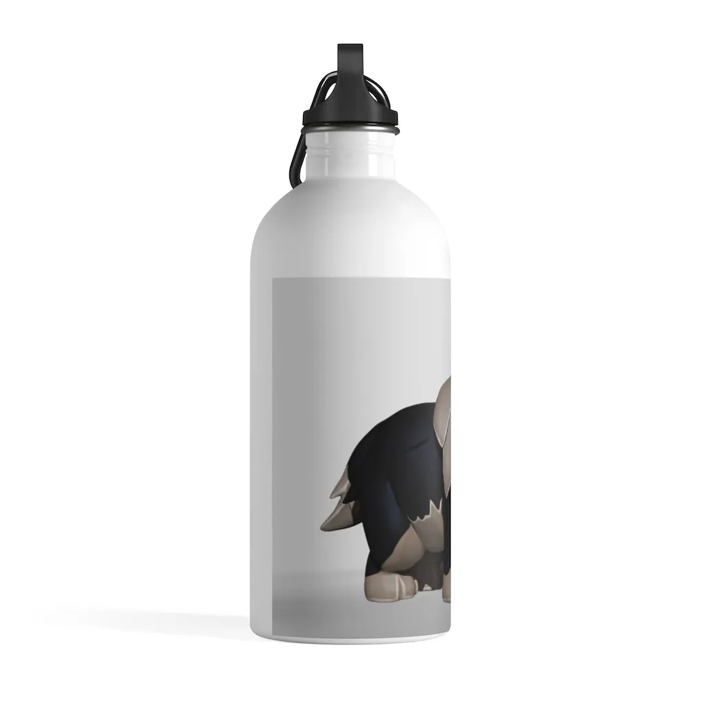 Black Dog Stainless Steel Water Bottle