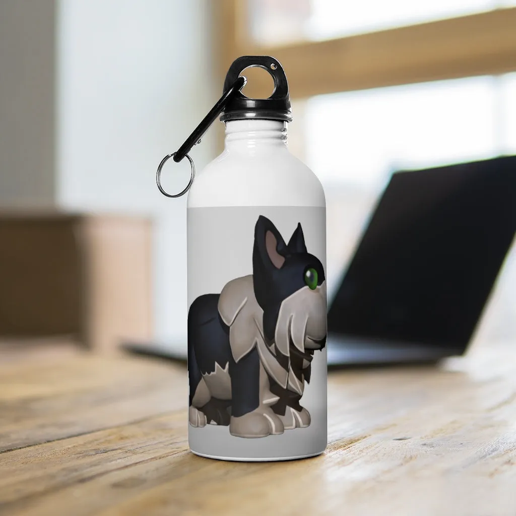 Black Dog Stainless Steel Water Bottle