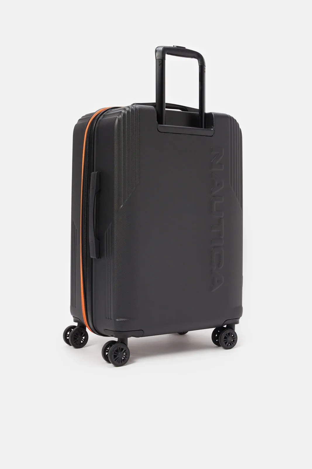 Black Nautica Soft Luggage Trolley (24 Inch)