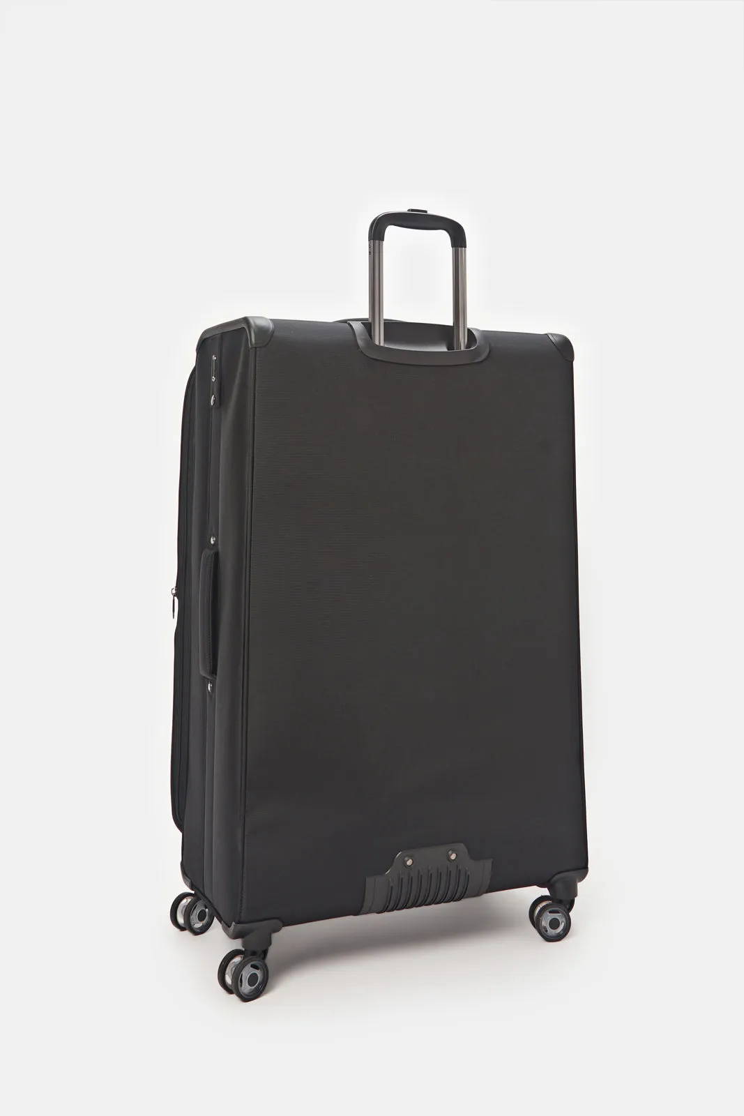 Black Soft Trolley Luggage (28 Inch)