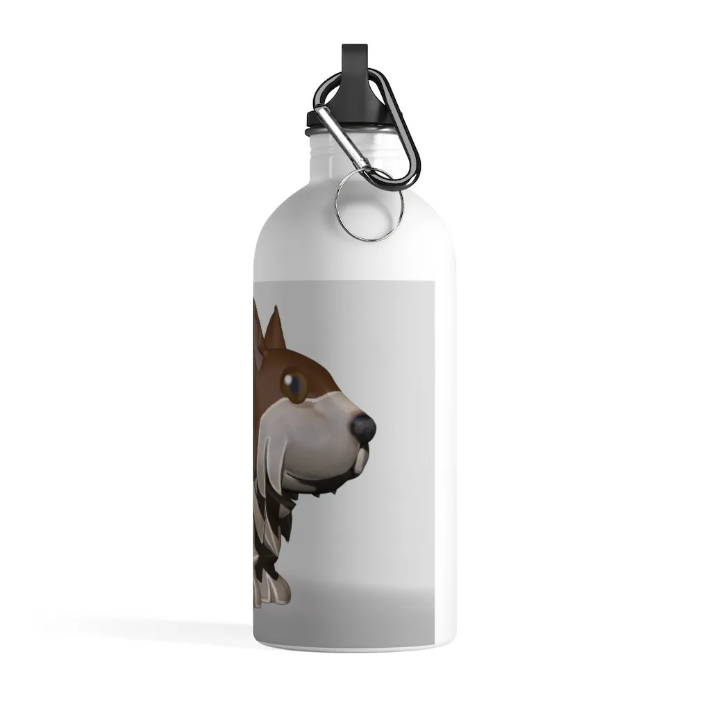 Brown Dog Stainless Steel Water Bottle