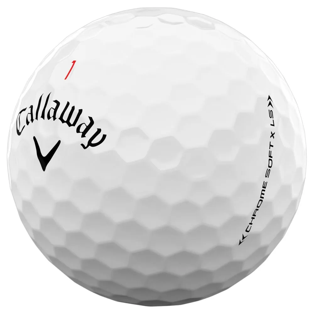 Callaway Chrome Soft X LS Golf Balls '22 - Dozen