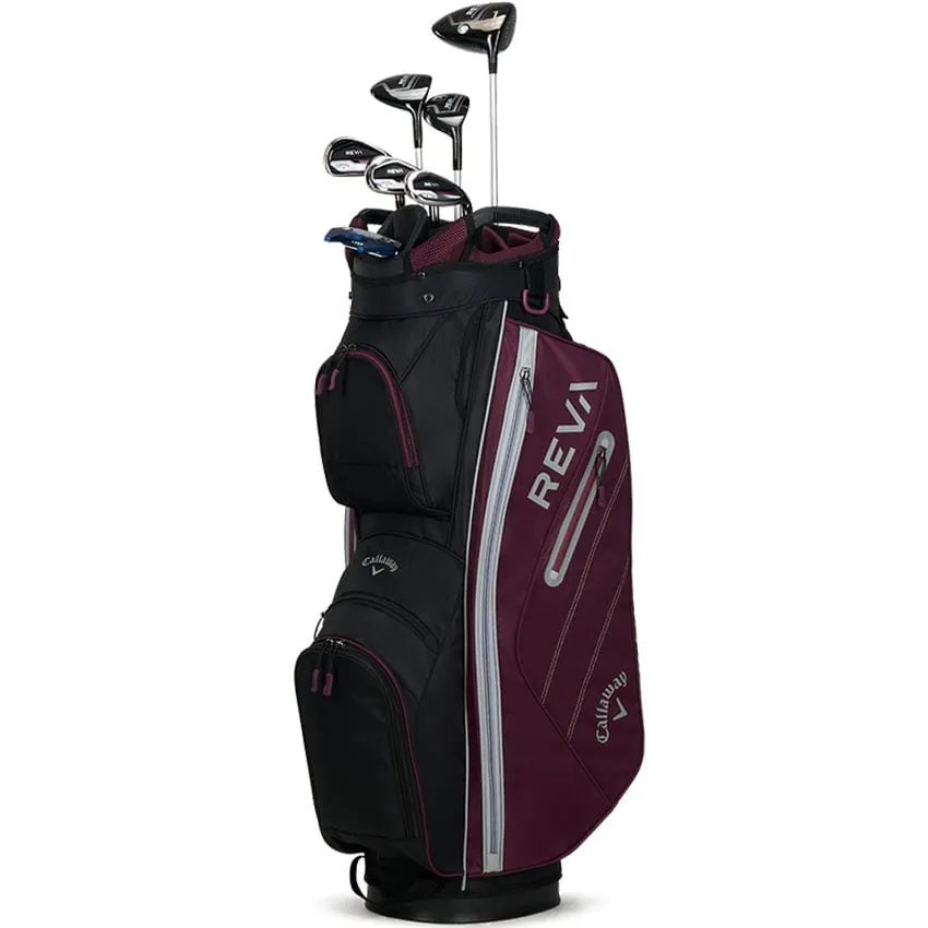 Callaway REVA 8-Piece Package Set - Eggplant- Ladies/Youth