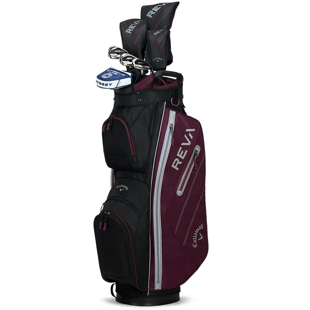 Callaway REVA 8-Piece Package Set - Eggplant- Ladies/Youth