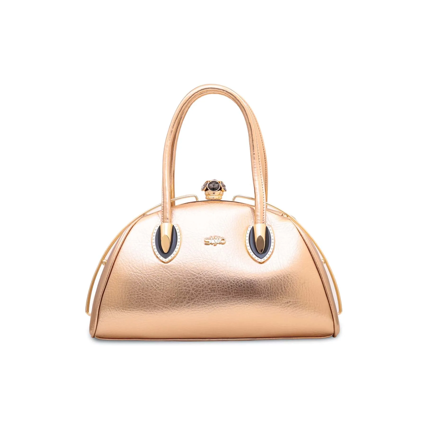 Champagne Fancy Hand Bag P35836