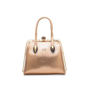 Champagne Fancy Hand Bag P35841