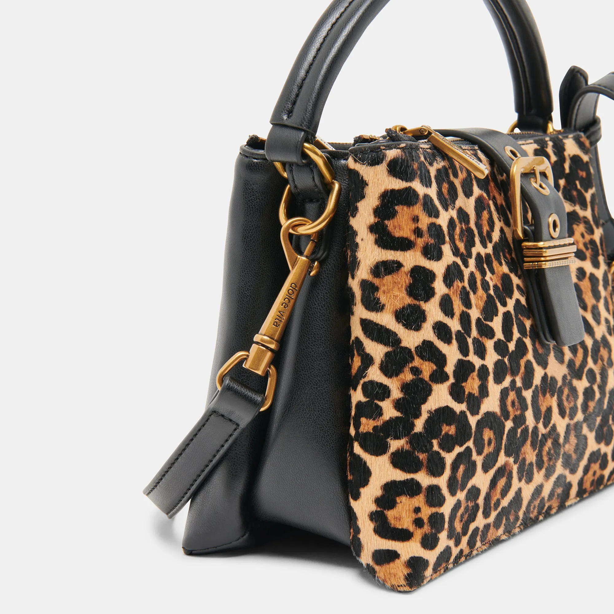 CHARLY CROSSBODY LEOPARD CALF HAIR