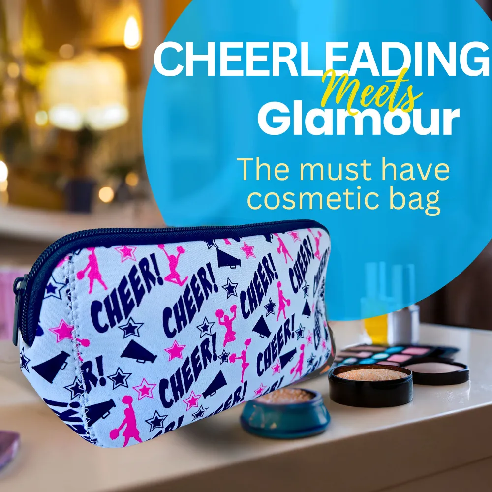 Cheerleading Cosmetic Bag