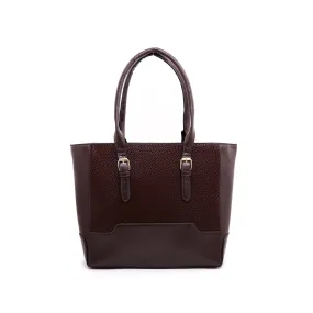 Coffee Formal Hand Bag P54385