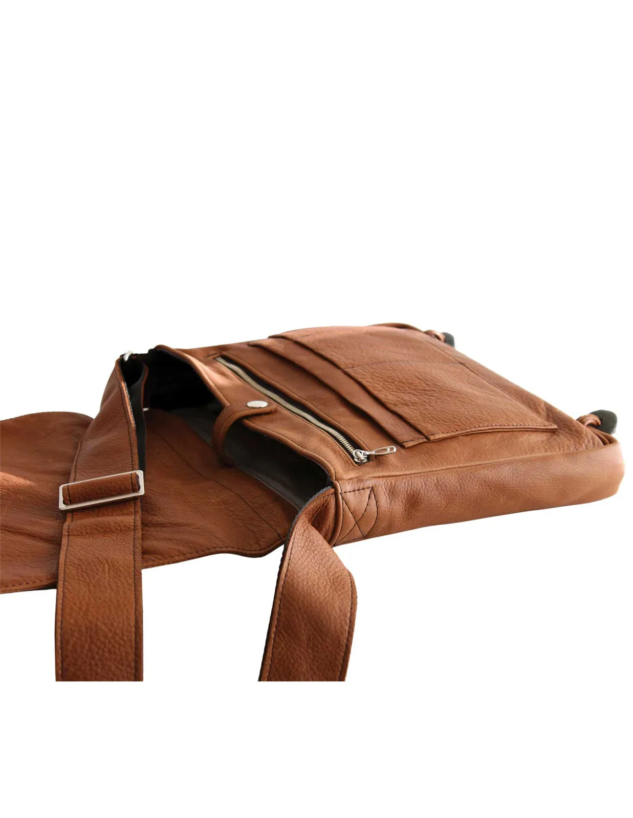 College Bag - Genuine Leather Classic Messenger Bag