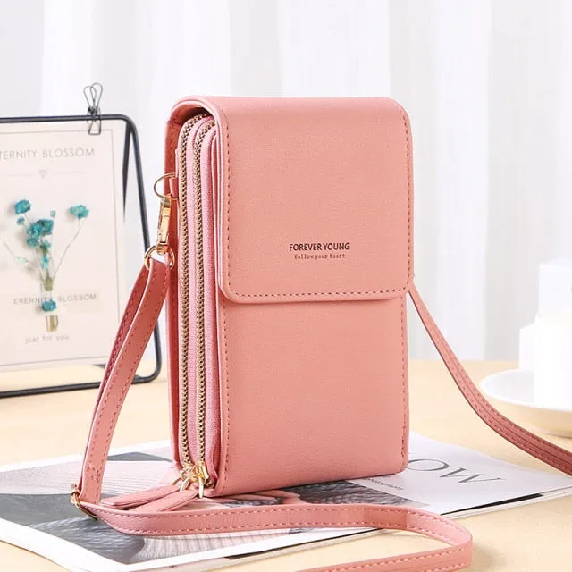 Crossbody Wallets for Women Female Shoulder Bags Ladies Long Purse Multi Functional Cell Phone Pocket Girls Bag bolsas femininas