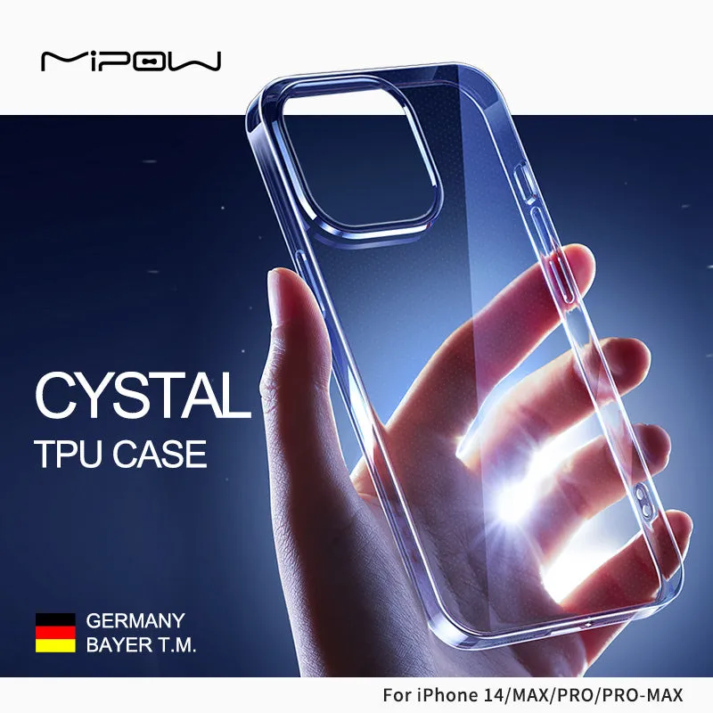 Crystal Clear TPU Soft CASE for iPhone 15/14