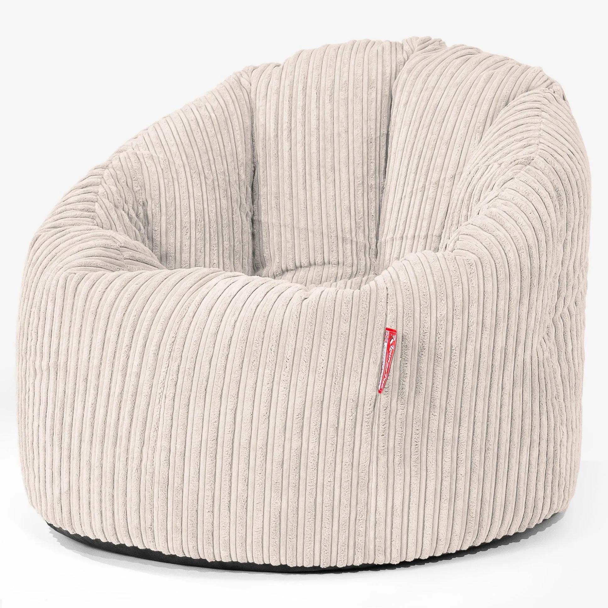 Cuddle Up Beanbag Chair - Cord Ivory