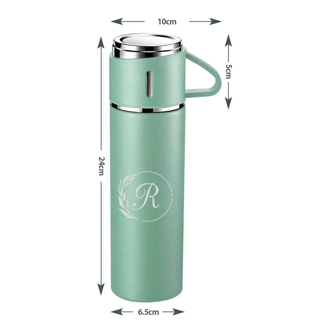 Customised Thermos Bottle With Cups Set for Travel Outdoor