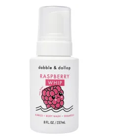 Dabble & Dollop All Natural Foaming Shampoo & Body Whip- Raspberry