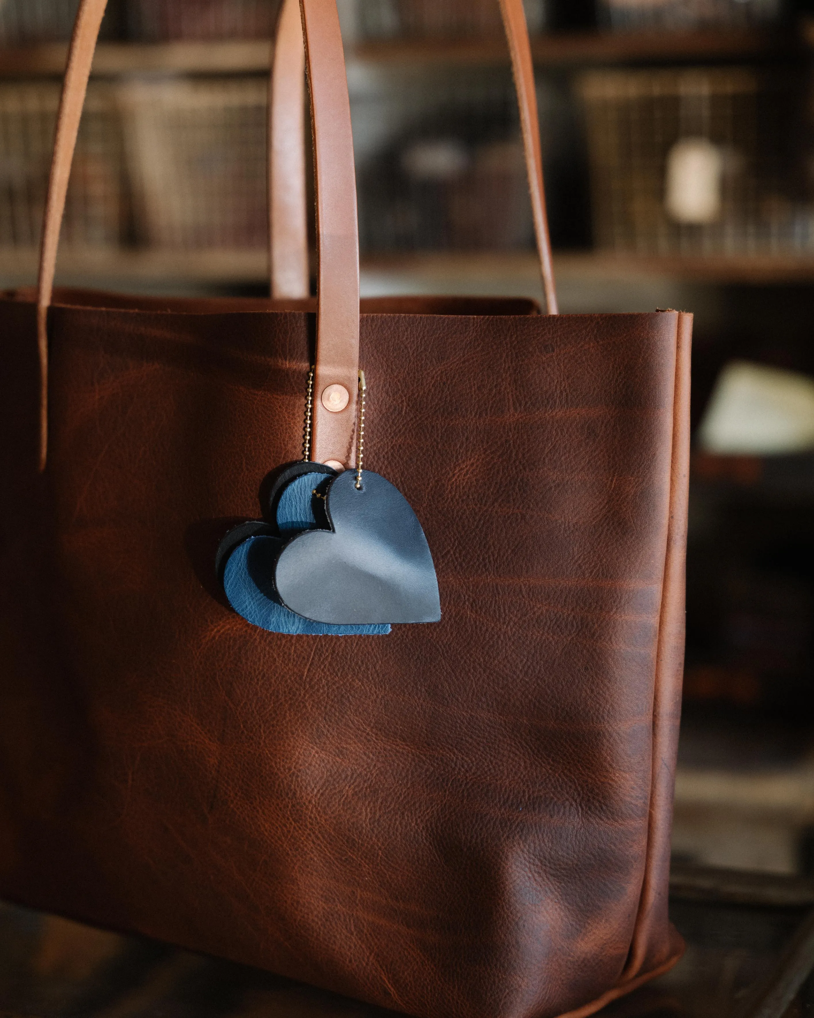 Dark Blue Heart Charms