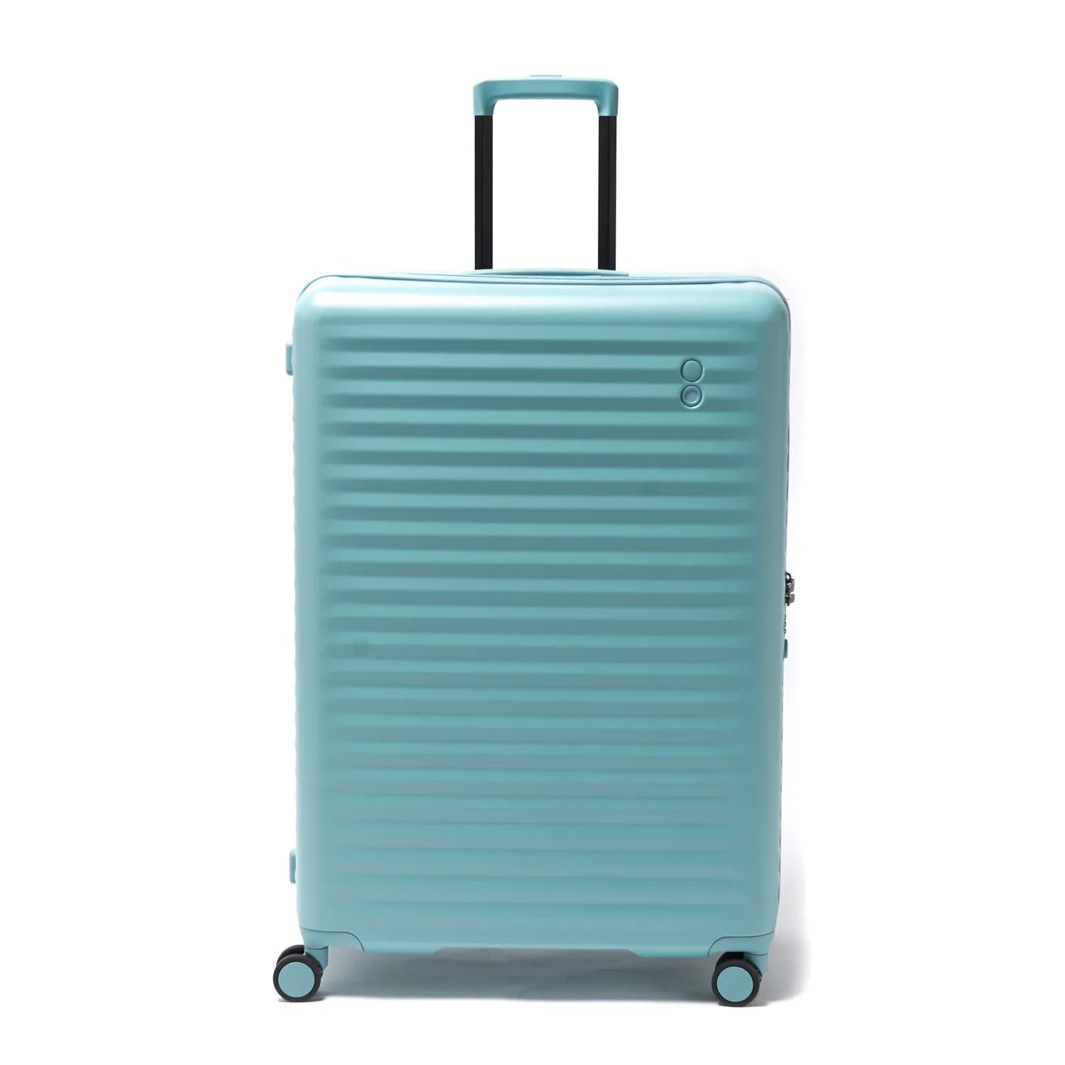 Echolac Celestra 75cm Hardcase Non-Expandable 4 Double Wheel Check-In Luggage Trolley Slate Blue - PC183 28 WOE Slate Blue