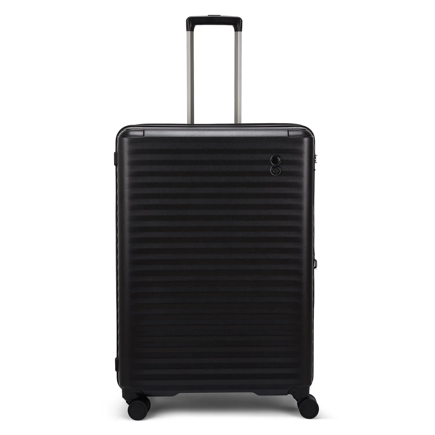 Echolac Celestra 76.5cm Hardcase Expandable 4 Double Wheel Check-In Luggage Trolley Black - PC183XA BLACK 28