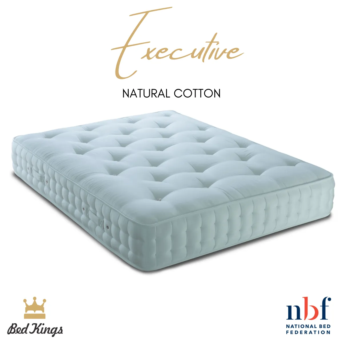 Executive Natural Cotton Mattress