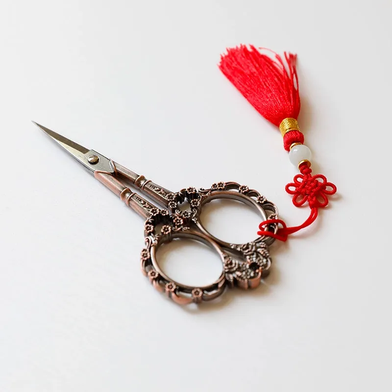 Exquisite Vintage Scissors with charm