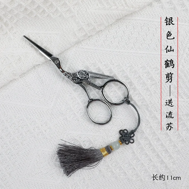 Exquisite Vintage Scissors with charm