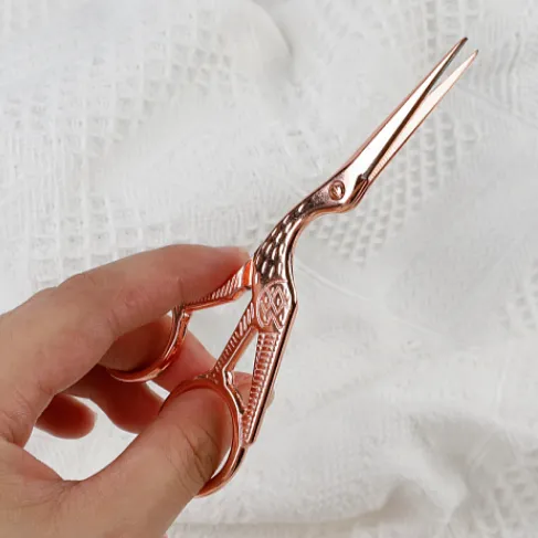 Exquisite Vintage Scissors with charm