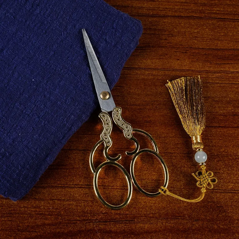 Exquisite Vintage Scissors with charm