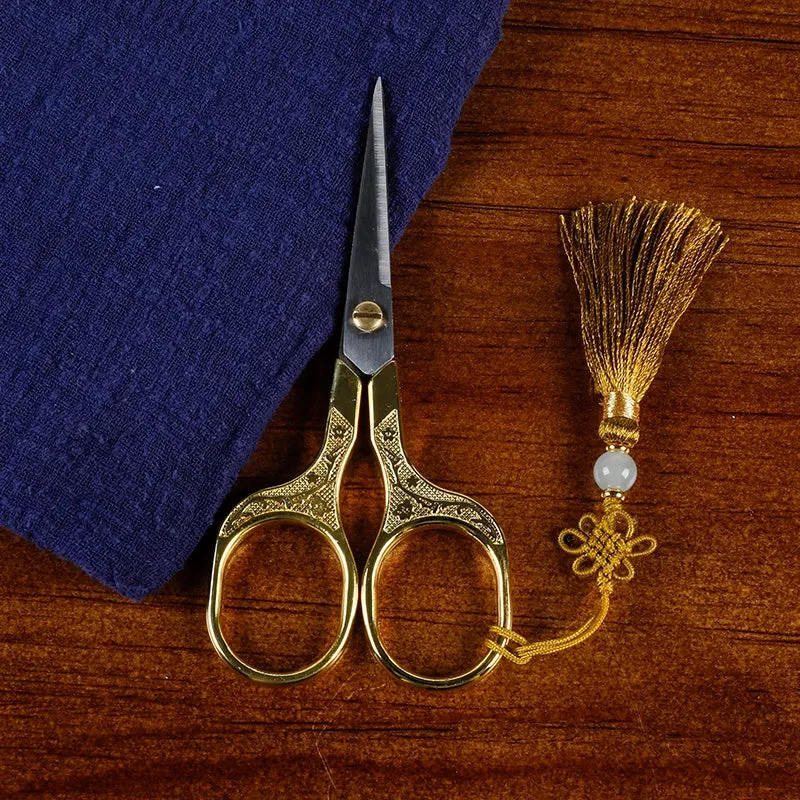 Exquisite Vintage Scissors with charm