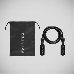 Fairtex Ball Bearing Skipping Rope Black