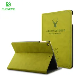 FLOVEME Smart Wake Leather Case For iPad Pro 9.7 for iPad Air 1 2 Luxury Cover Flip Stand Protective Case For iPad Pro Air 12