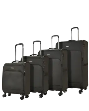 Georgia Set of 4 Suitcases - Grey