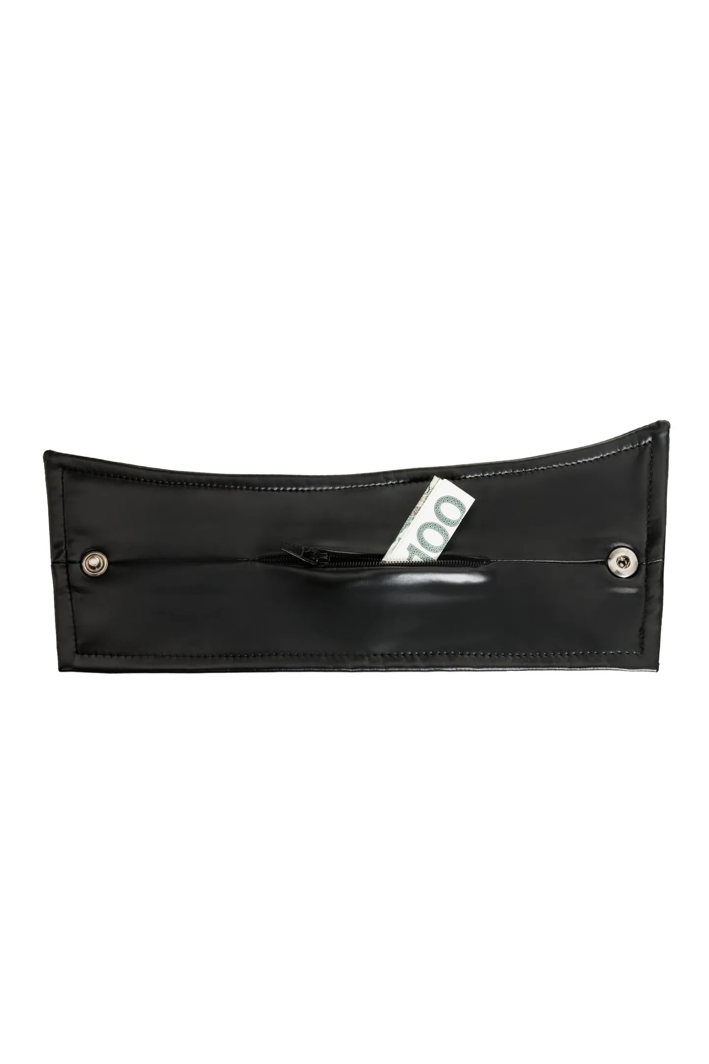 H075 Pair of wrist wallet with hidden zipper - OS