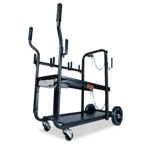 Heavy-Duty 160kg Welding Cart with Consumables Case - ROSSI