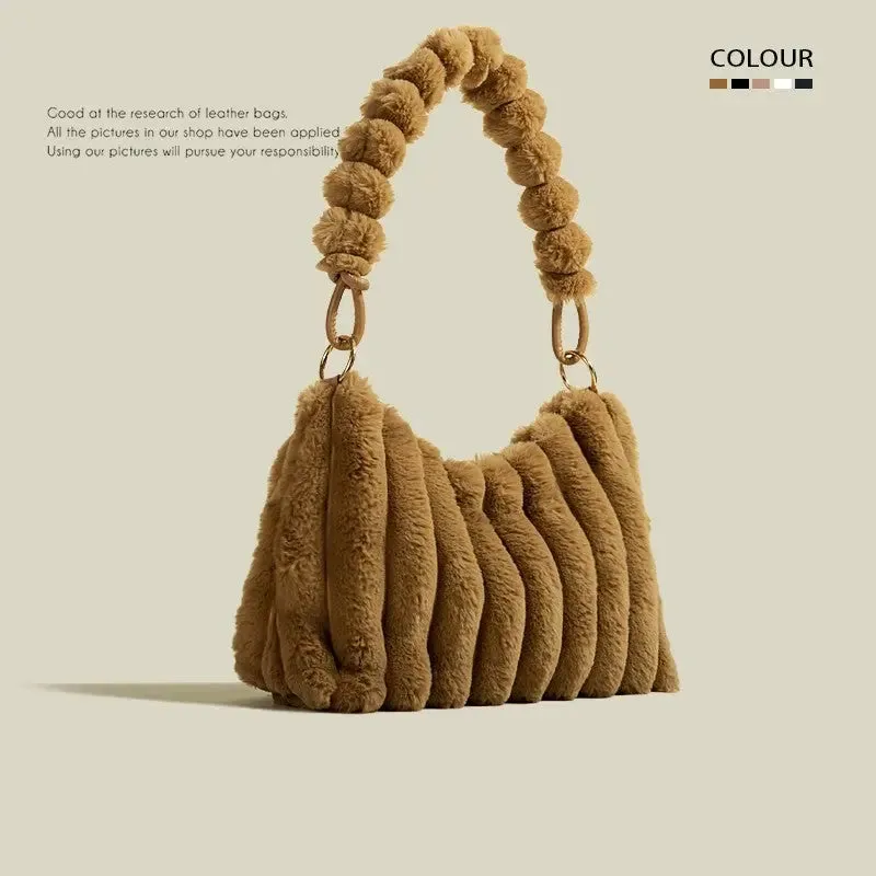 High Grade Plush Shoulder Bag