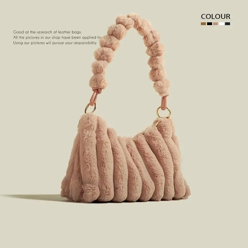 High Grade Plush Shoulder Bag