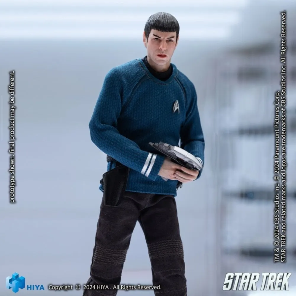 HiPlay HIYA Full Set: Star Trek2009,Spock,Science Fiction Style ,1:12 Scale Miniature Action Figurine