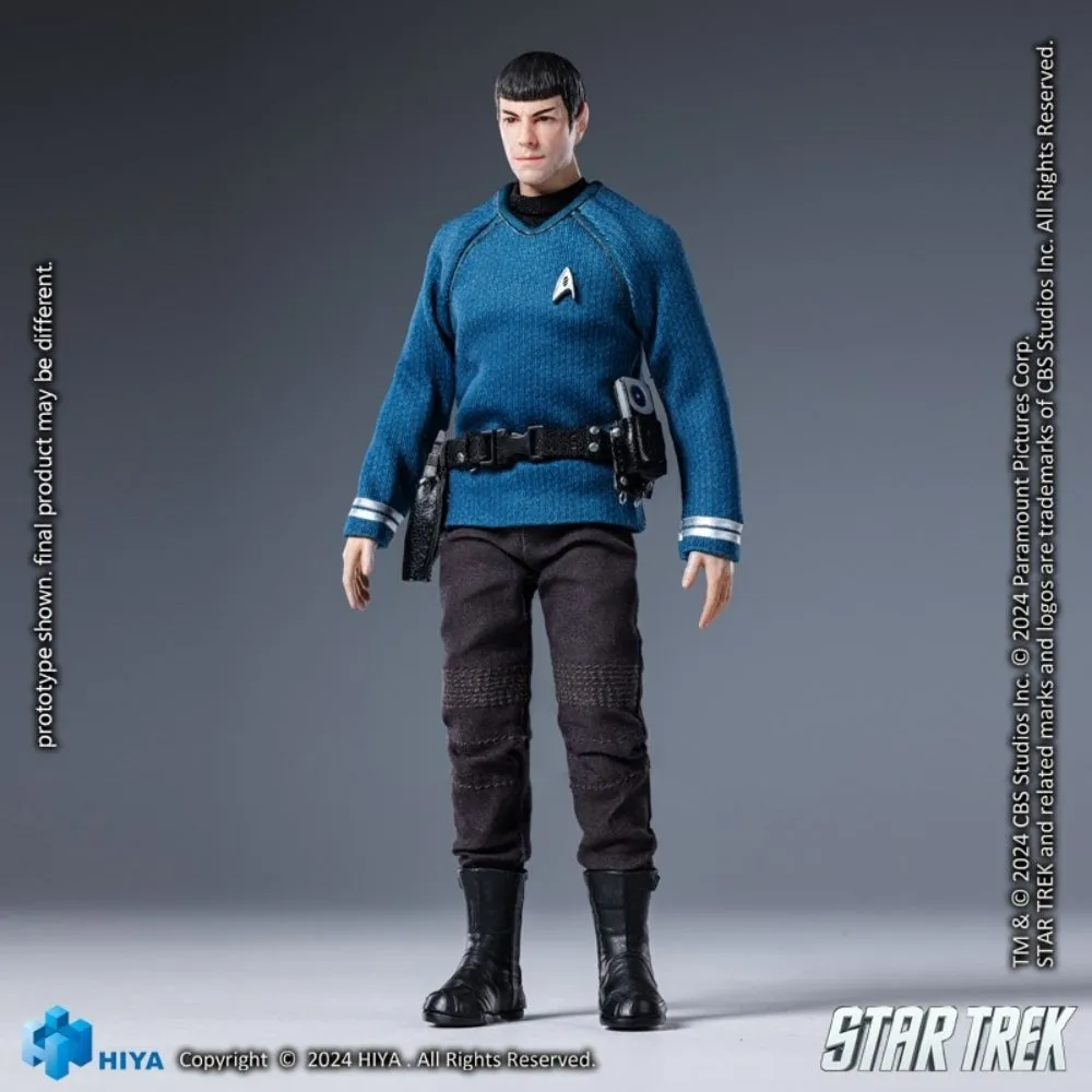 HiPlay HIYA Full Set: Star Trek2009,Spock,Science Fiction Style ,1:12 Scale Miniature Action Figurine