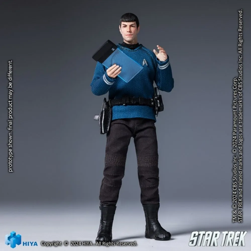 HiPlay HIYA Full Set: Star Trek2009,Spock,Science Fiction Style ,1:12 Scale Miniature Action Figurine