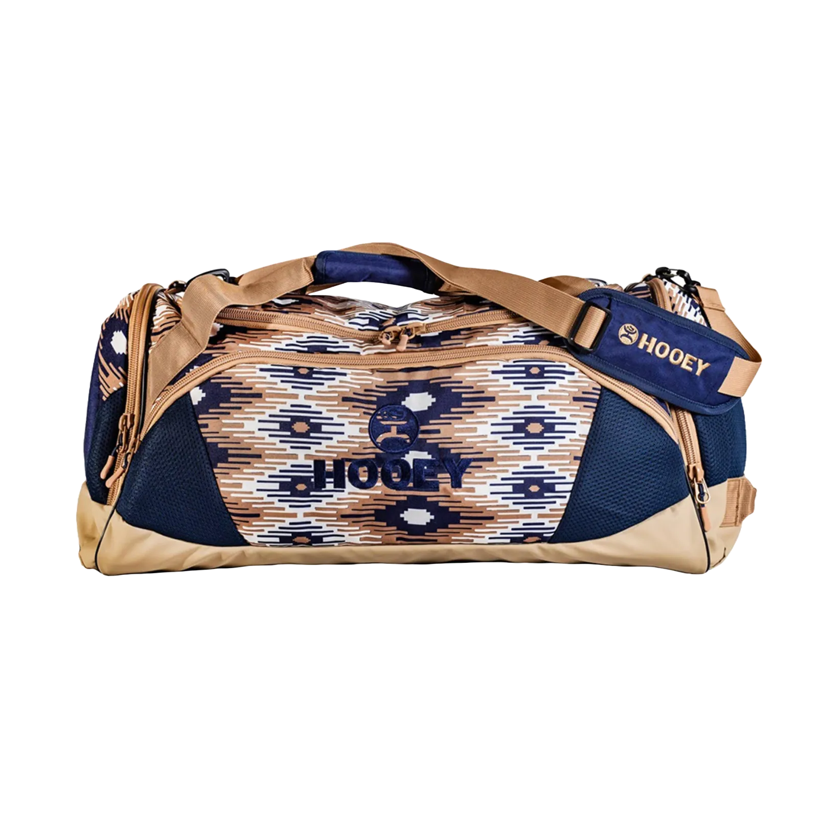 Hooey Competitor Tan & Navy Aztec Duffle Bag DB001TNNV